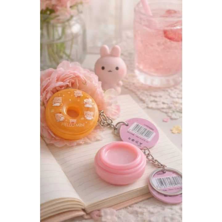 Lip Balm de Gatinho Hello Mini de Hidratante Labial