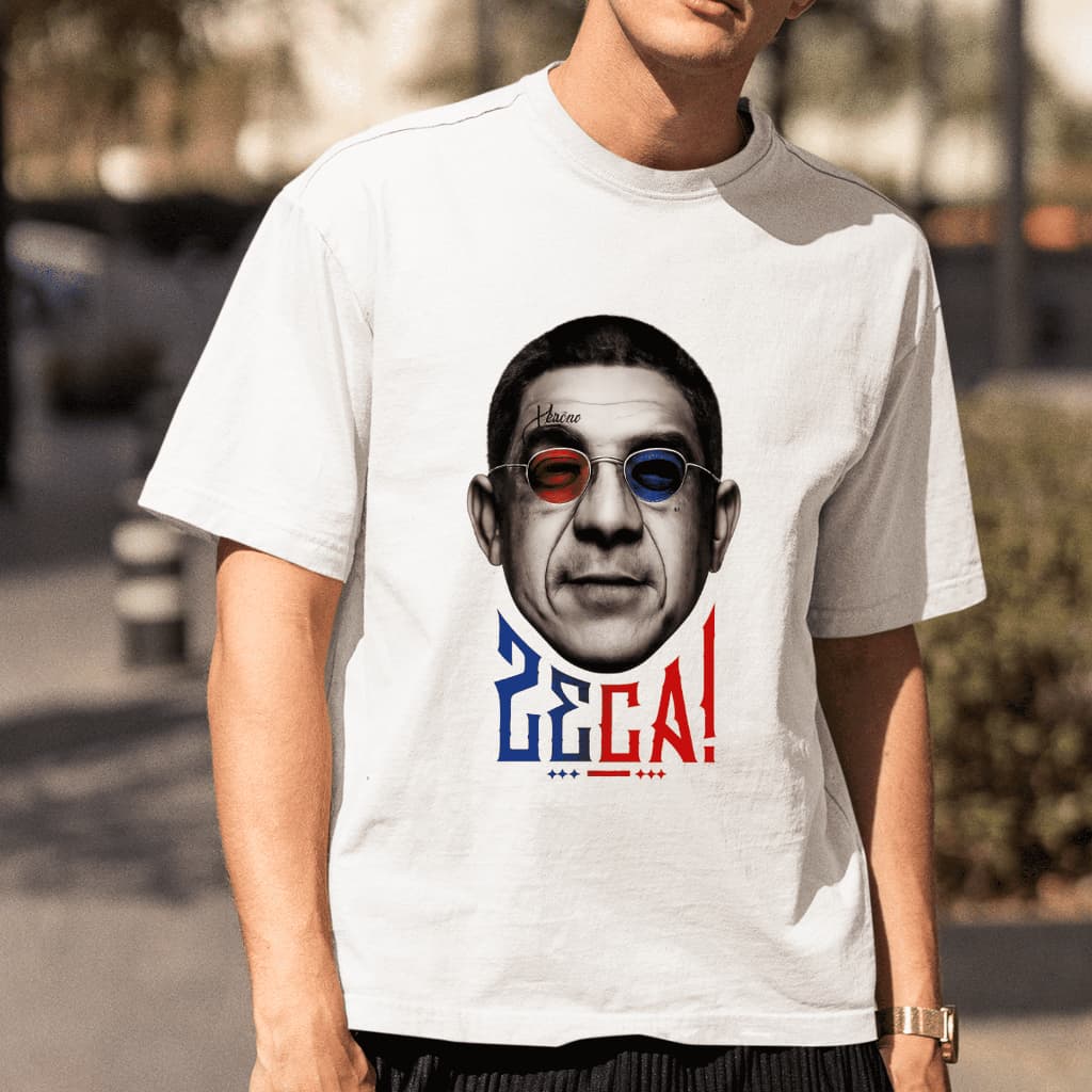 Camiseta Oversized Zeca Pagodinho Streetwear Rei do Pagode 100% Algodão Camisa Samba