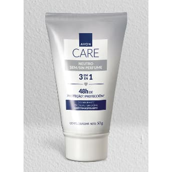 AVON Desodorante Creme Bisnaga Sem Perfume 50g