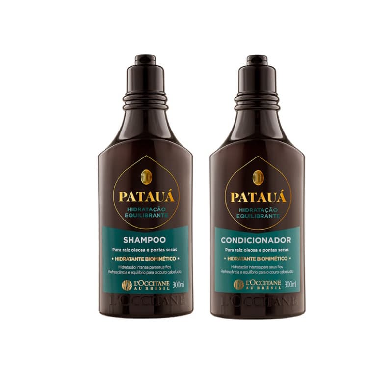 Combo Patauá Hidratação: Shampoo e Condicionador 300ml cada L’Occitane au Bresil