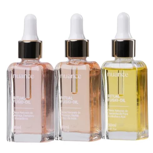 Kit Nuance Ritual Fusio Oil Nutrition 3 Óleos Capilares 30ml