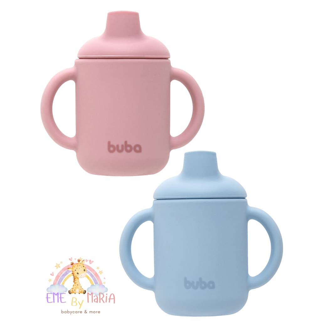 Copo De Treinamento Em Silicone Buba Copinho De Silicone com Alça