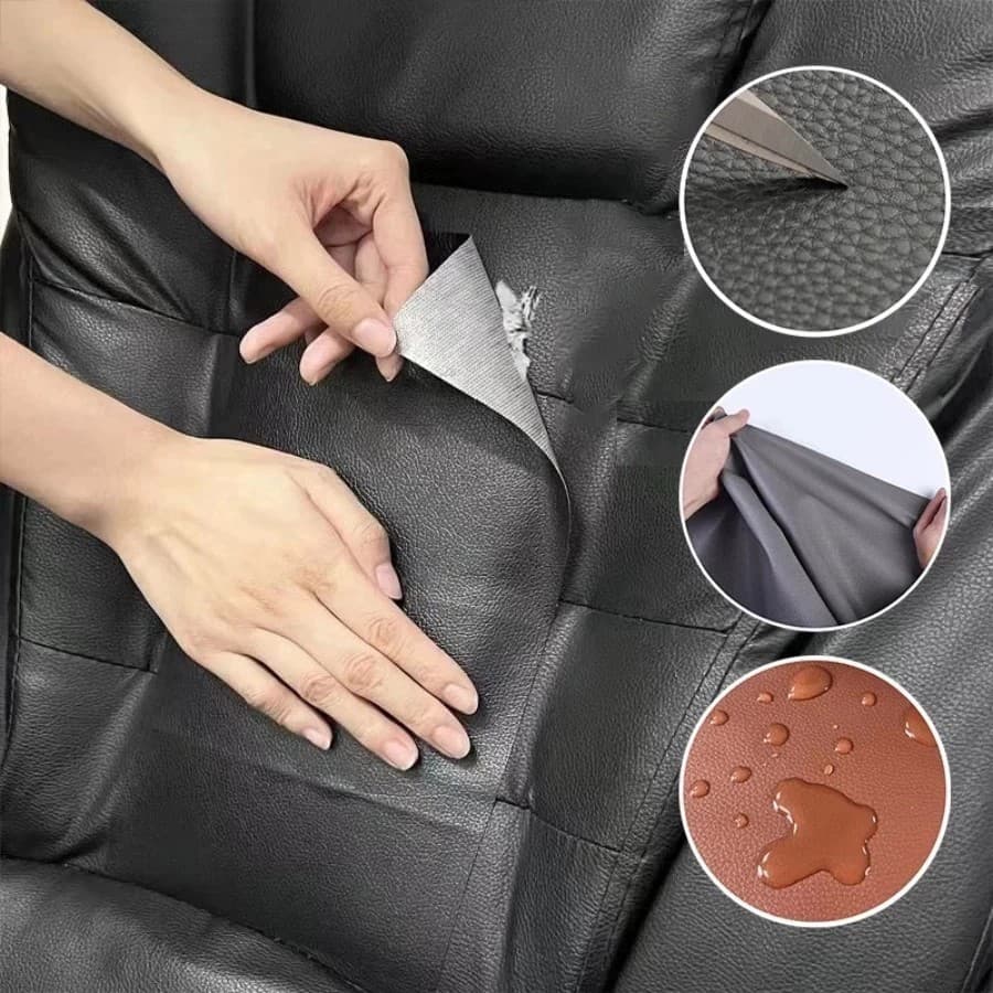 70cm*2M  Reparo Tecido Auto Adesivo De Couro - Sofa - Bolsa - Carro