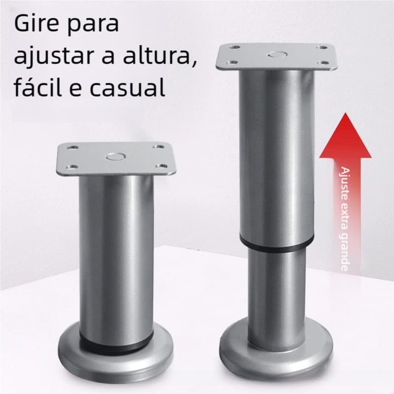 Pé de Móvel Elevação - Anti-Desgaste e Suporte