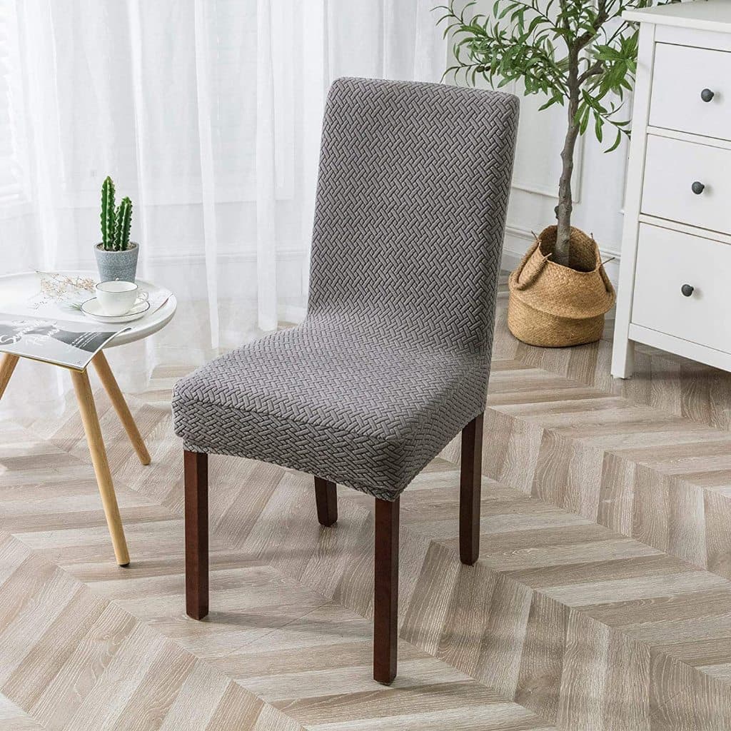 Capa de Cadeira de Jantar Luxuosa - Elástico Universal para Eventos e Festas