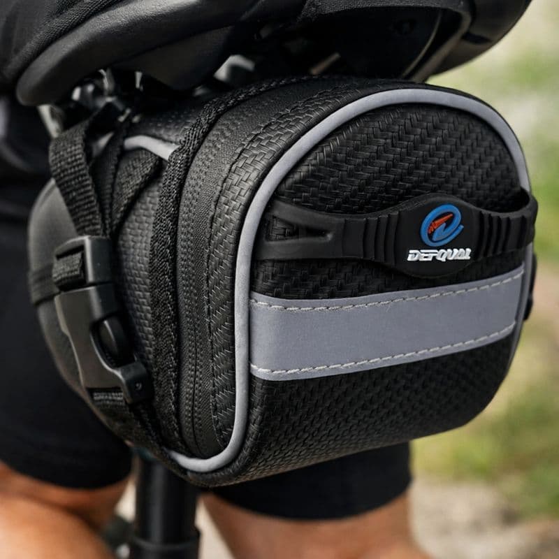 Bolsa De Selim Nylon Porta Objetos Ferramentas Acessórios Suporte Para Banco De Bike Bicicleta Ciclismo Mtb Speed