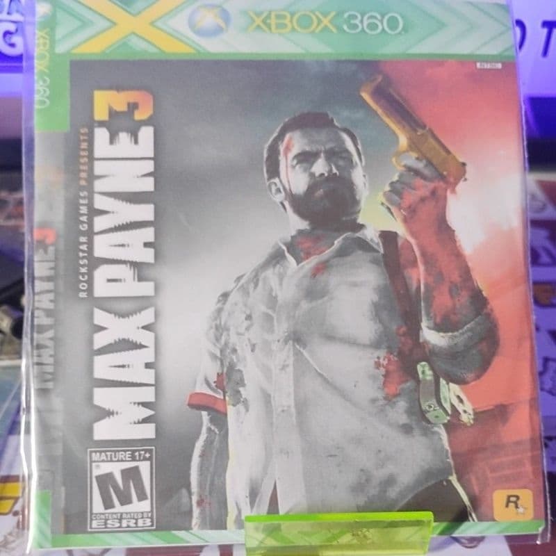 jogo Max Payne 3-2Cds Xbox360 Desbloqueado LTU 3.0