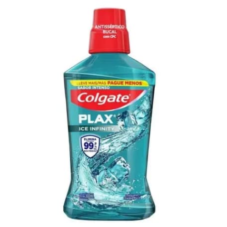 Enxaguante Bucal Colgate Plax Ice Infinity 500ml