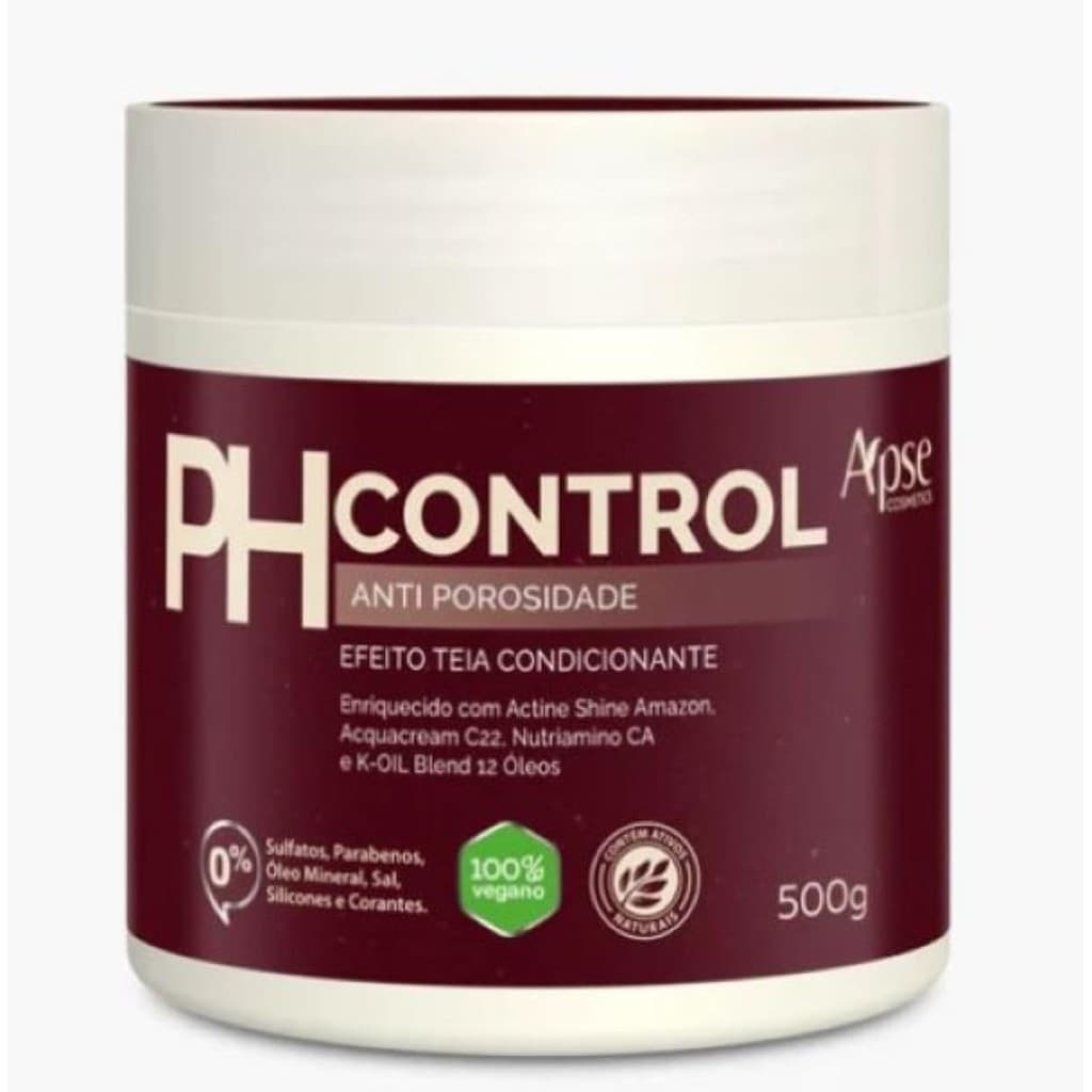 Tratamento Anti Porosidade PH CONTROL 500 gr - Máscara Acidificante