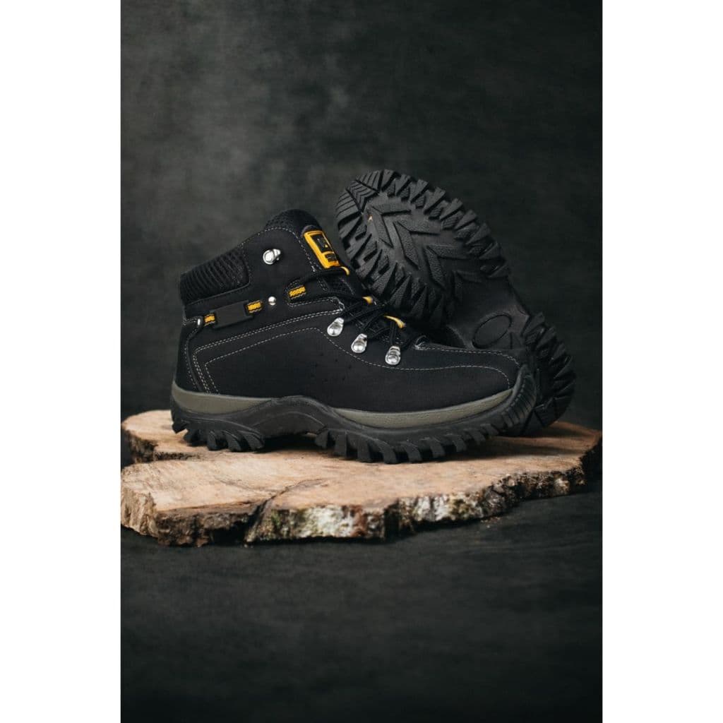 Bota Masculina Coturno Altura Tornozelo Estilo Adventure ref 130