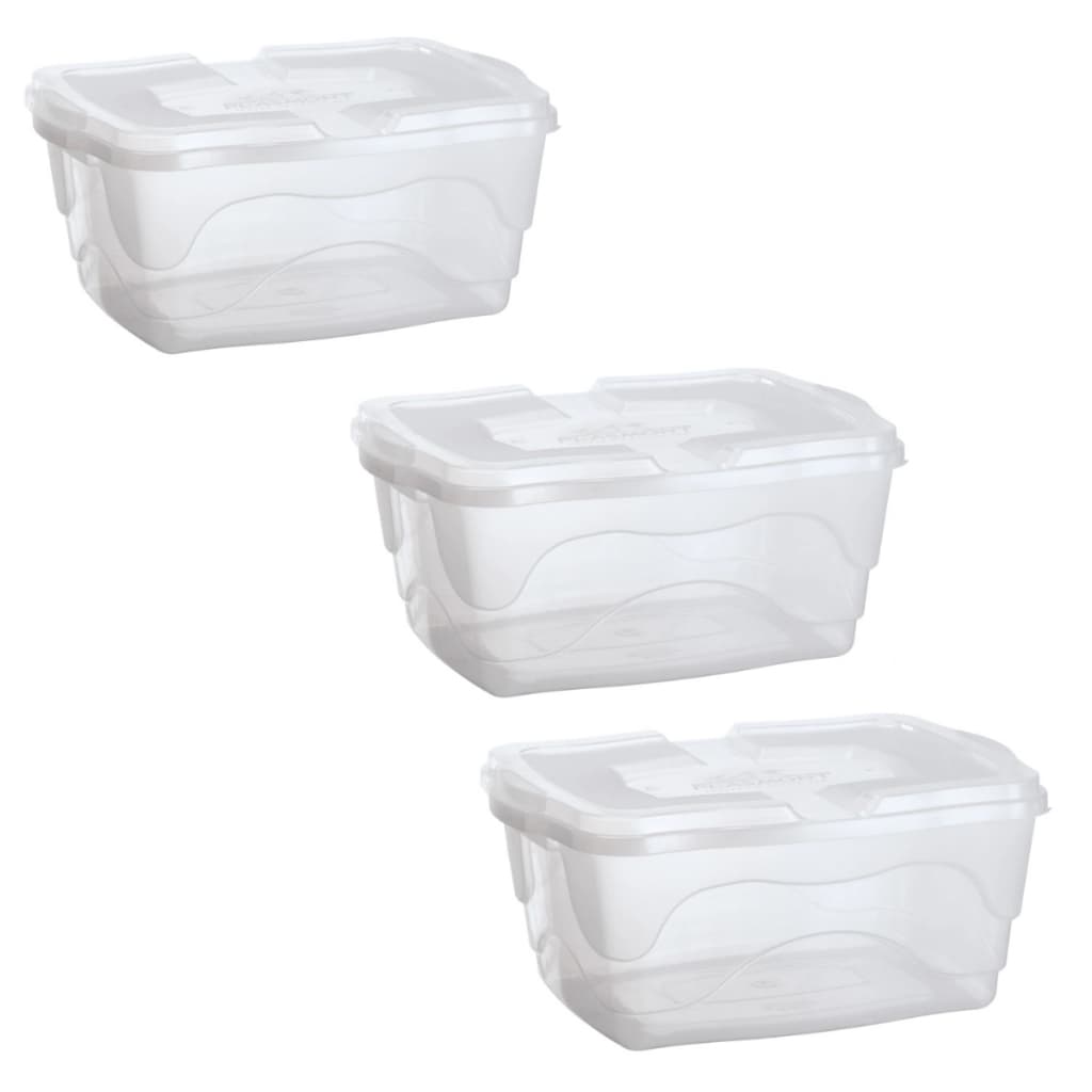 Kit 3 Caixas Organizadoras Grandes 60 Litros Ideal Casa Pote Plastico