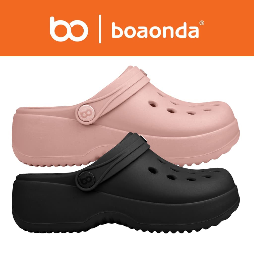 Sandália Feminina Boaonda Bella Babuche Salto Anabela 3 Cm Anatomica Leve Profissional Ortopedica