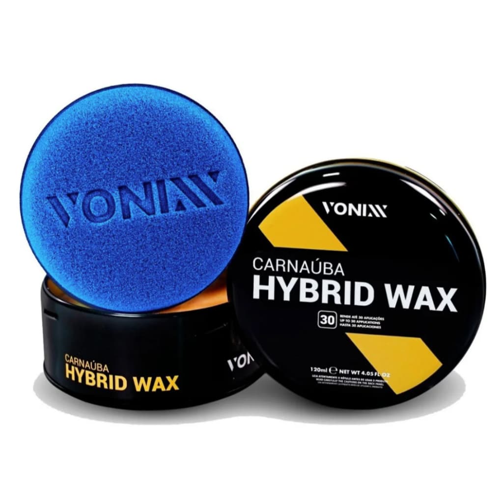 Cera Hybrid Wax 120ml Carnaúba Automotiva Protetora Vonixx