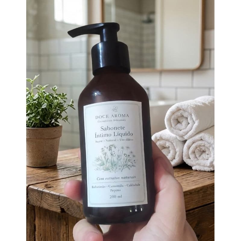 ​🌿 Sabonete Íntimo Líquido- Cuidado Natural e Suave-200ml