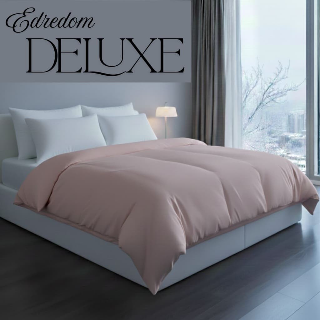 Edredom Dupla Face 100% Extra Macio Deluxo Cobertor Refil Duvet Liso Premium Hotel
