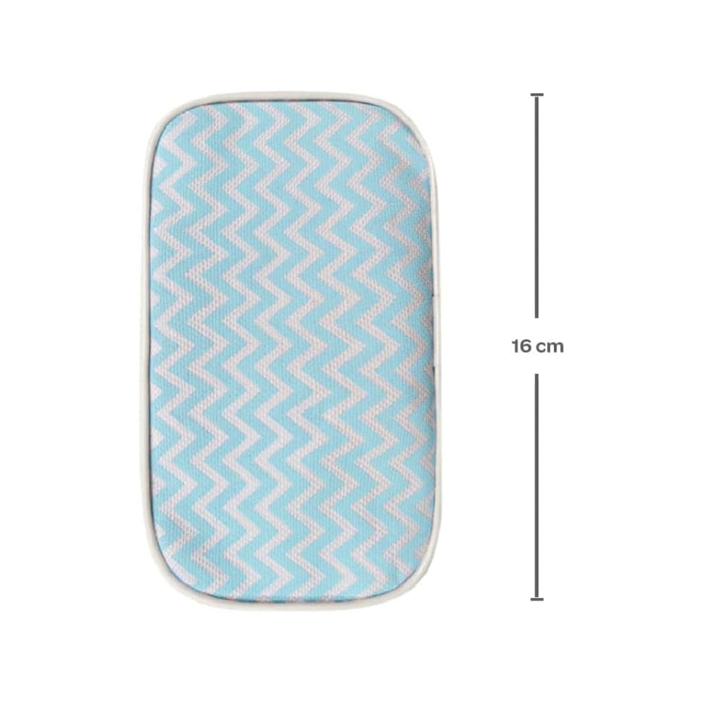 Kit Cuidados Baby Com Estojo Higiene Bebê - 7285 - Buba Azul Contem 9 peças