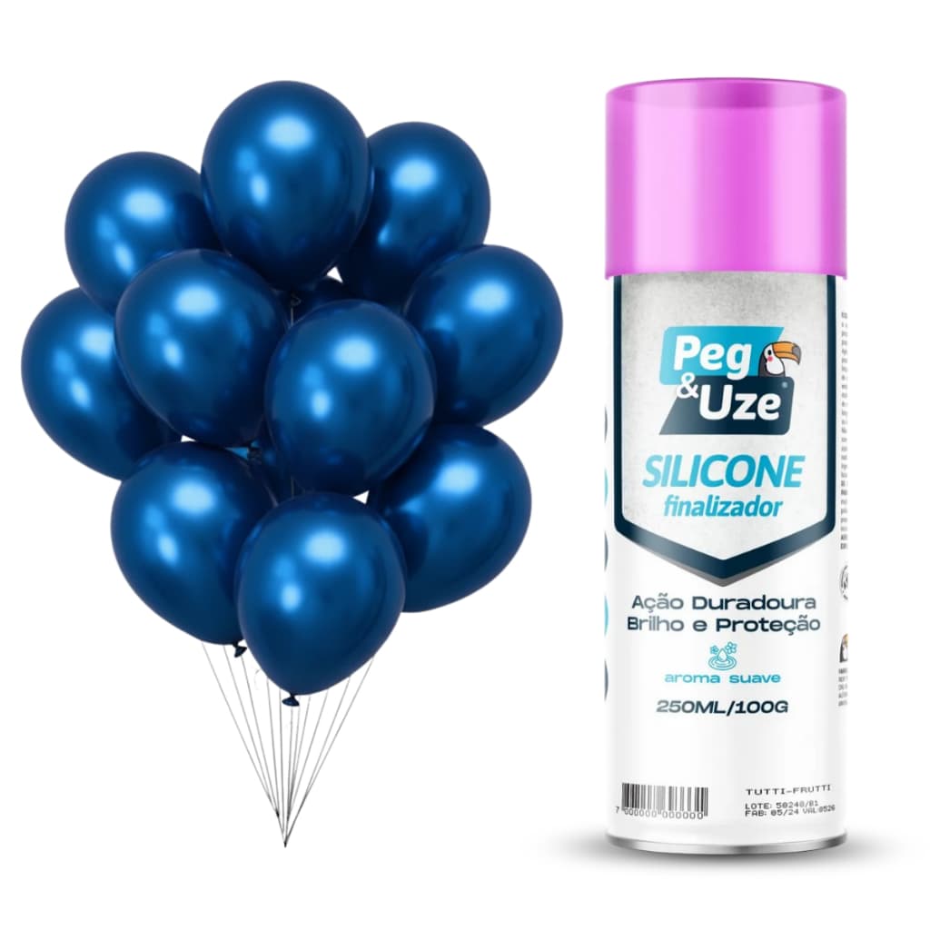 Brilha Balão Bexiga Spray Festa Buffet Decoração Silicone Uso Geral