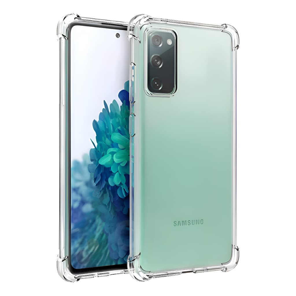 Capa Samsung Galaxy S20 FE Capinha Case Transparente Anti Impacto Bordas Reforçadas Silicone TPU