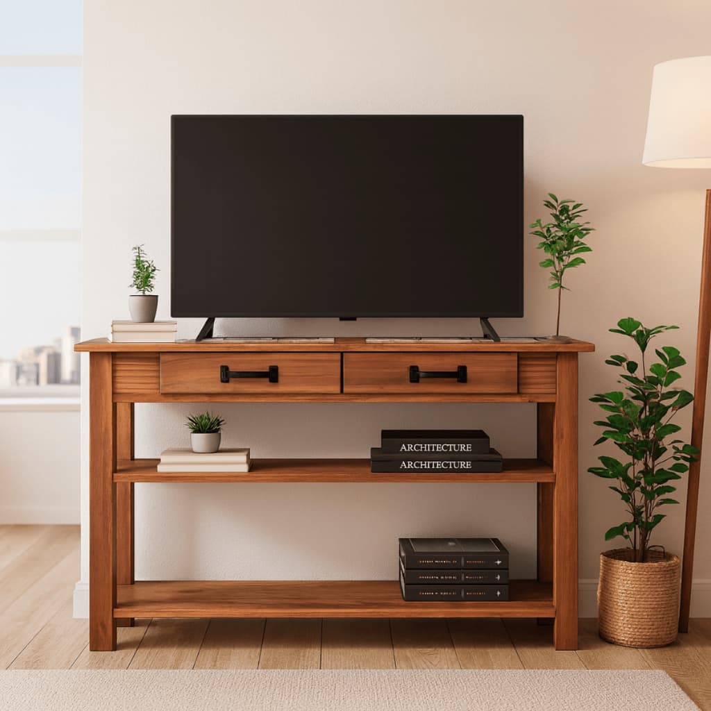 RACK MESA AUXILIAR TV VIDEO 100 CM