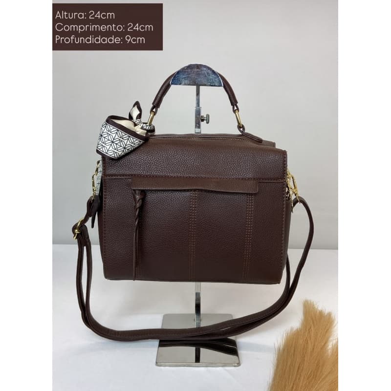 Bolsa Feminina Transversal Báu Bauzinho Media Espaçosa De Ombro Casual de moda