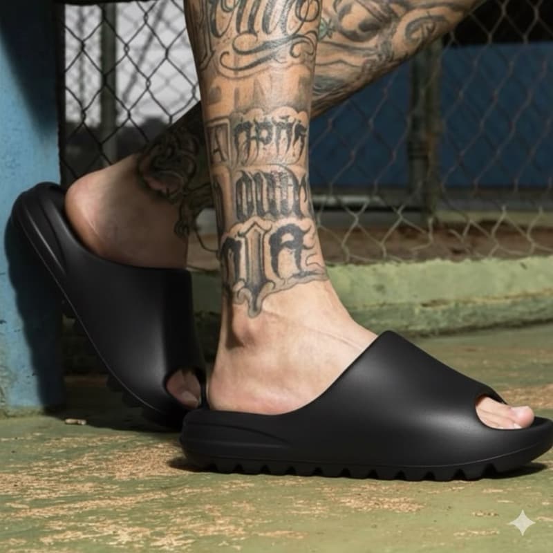 Chinelo Yzy unissex confortável