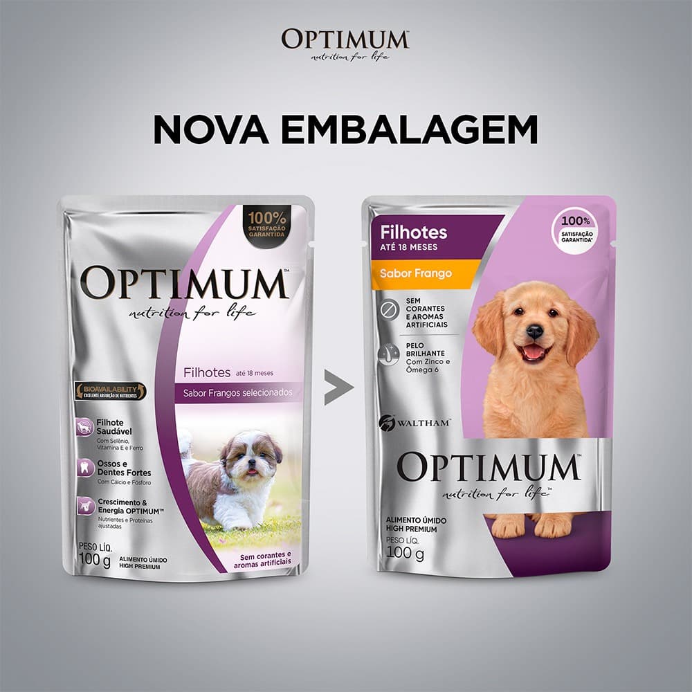 PACK PROMOCIONAL SACHE OPTIMUM DOG L20P16