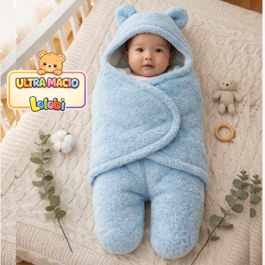 Saco de dormir Menina e Menino Saída de Maternidade