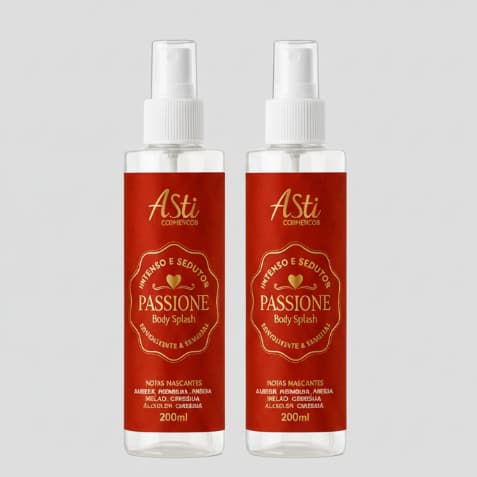 KIT/ 2un - Body Splash Passione 200 ml - Feminino