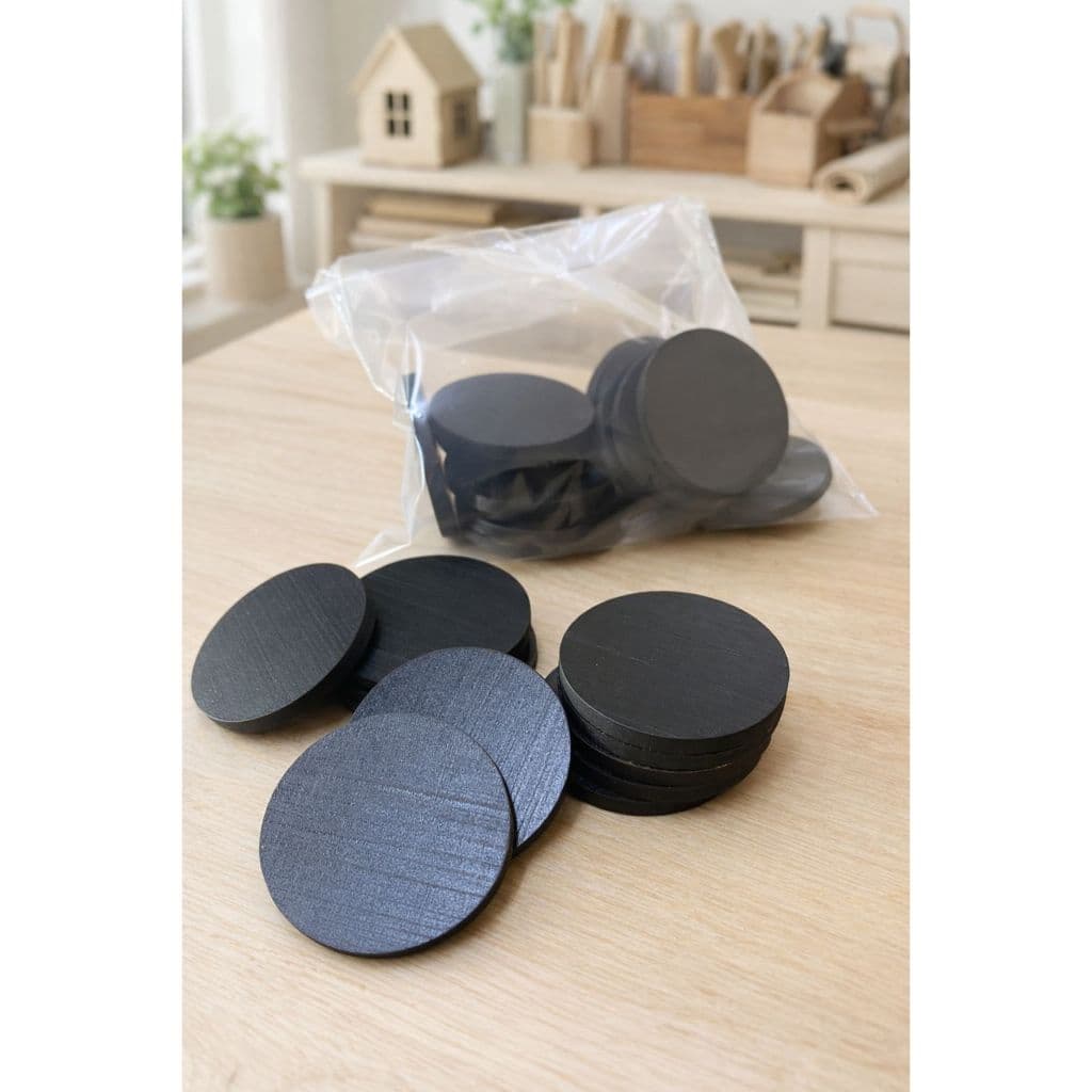 Kit com bolacha em mdf 5cm retalho