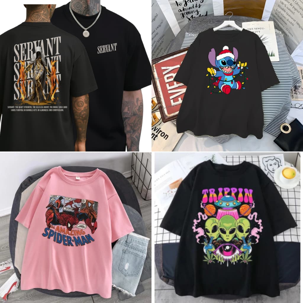 Camiseta Basica Estampada 100% Algodão Queima De Estoque Surpresa