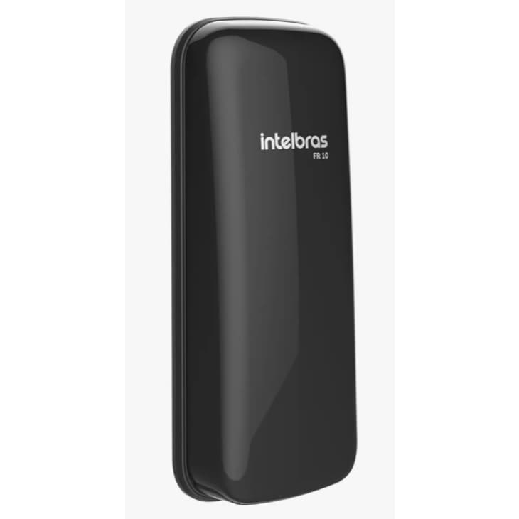 Fechadura Digital Sobrepor Com Senha Fr 10 Preto Intelbras Preto