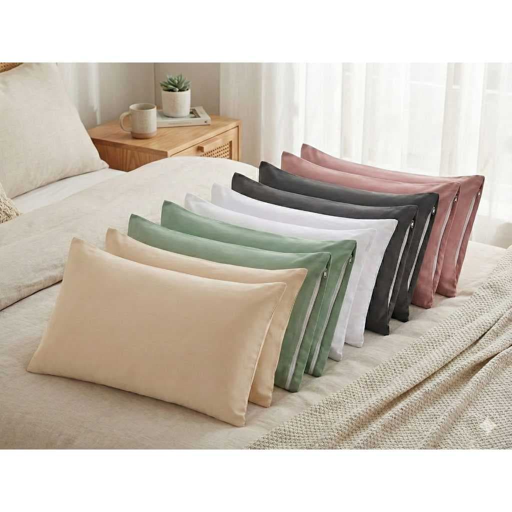 Kit 6 Capas de Travesseiro 200 Fios Super Macias (3 Pares)