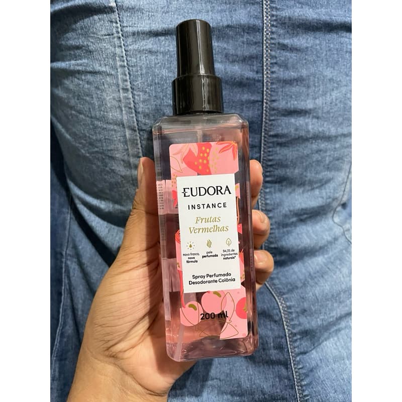 Spray Perfumado Desodorante Colônia Instance Frutas Vermelhas 200ML - EUDORA