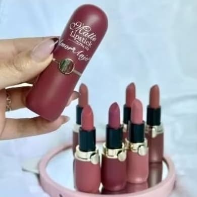 Batom Matte Amor Anjo Ultra HD – Alta Pigmentação Longa Duração e Conforto
