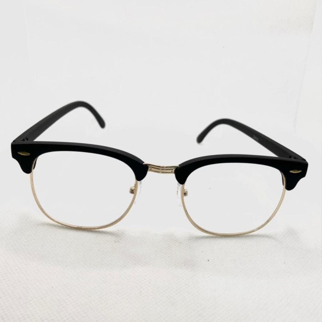 Óculos Armação Clubmaster Sem Grau Feminino Masculino Para Colocação de Lentes