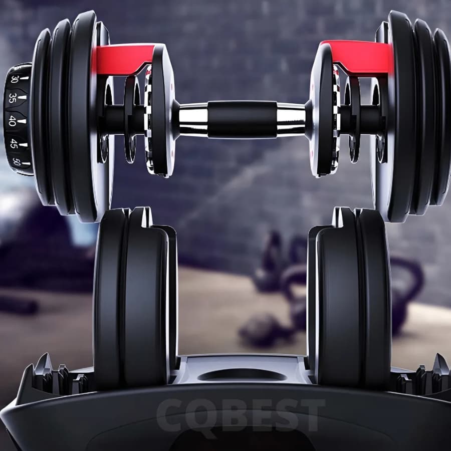 Halter Ajustável Dumbbell Academia Regulável Fitness 24kg