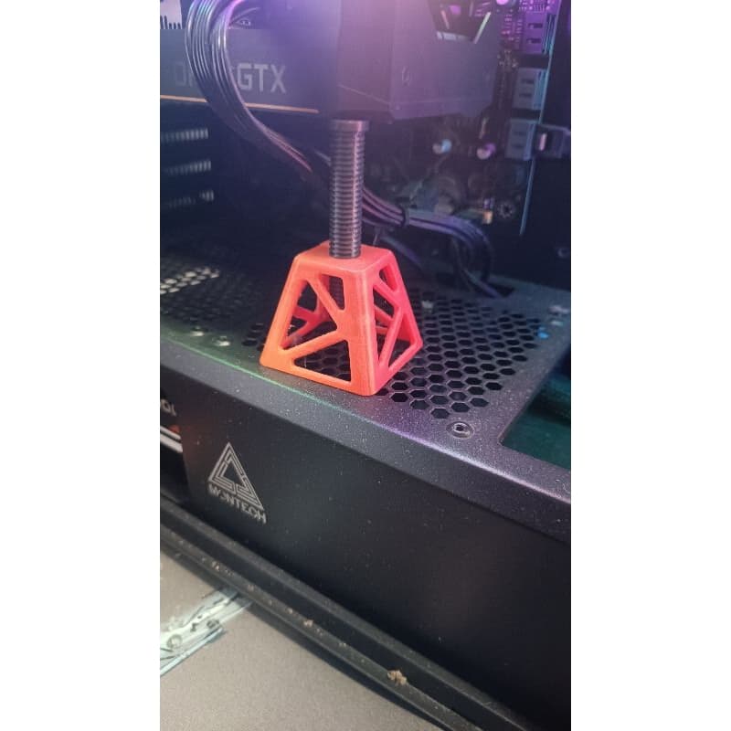 Suporte Anti Sag Placa de Vídeo, GPU estilo Cavalete | Apoio anti empenamento Placa de Vídeo Ajustável em PLA | PC Gamer