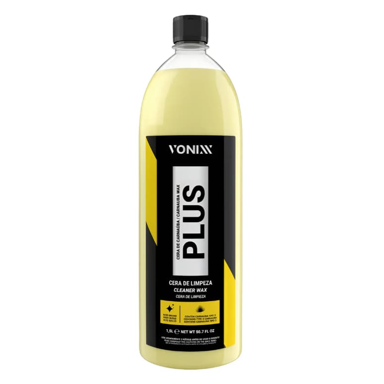 Cera De Carnaúba Wax Plus 1,5l Vonixx