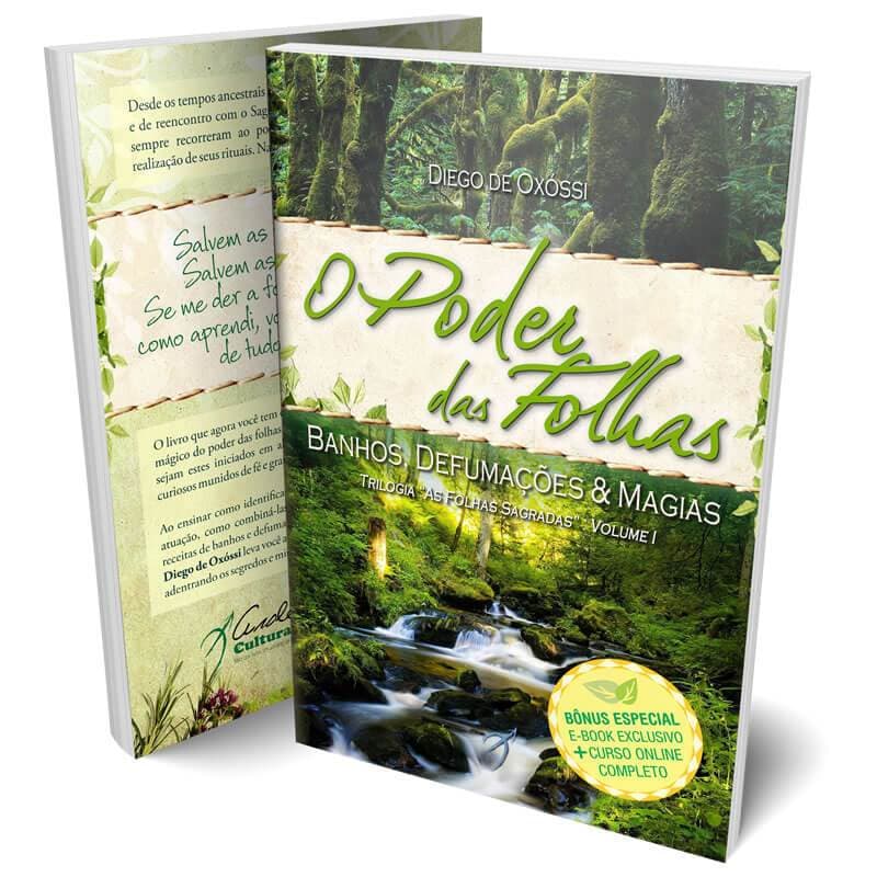 Livro O Poder das Folhas | Banhos e Defumações