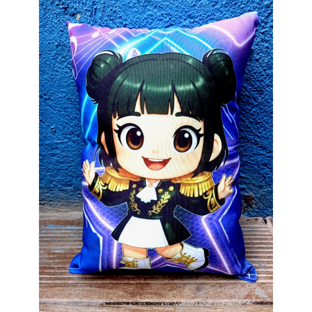 Almofadinhas Decorativas Personalizadas Frente e Verso Guerreiras do K-POP