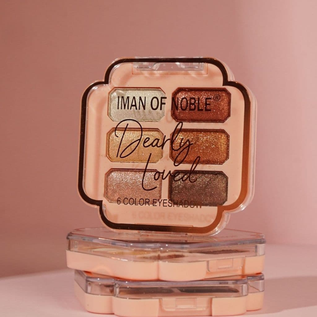 Paleta de Sombras 6 Cores Dear Loved  Iman of Noble 6643B