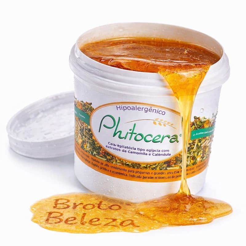 Phitocera Cera Extrato Calmantes de Calendula Cera Morna e Hidrossolúvel Natural Hipoalergenica 1kg