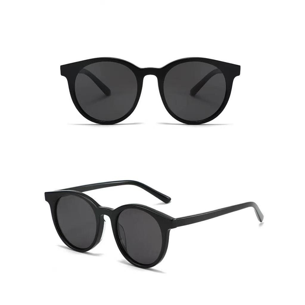 Oculos de sol redonto vintage lento com UV400 unissex 539