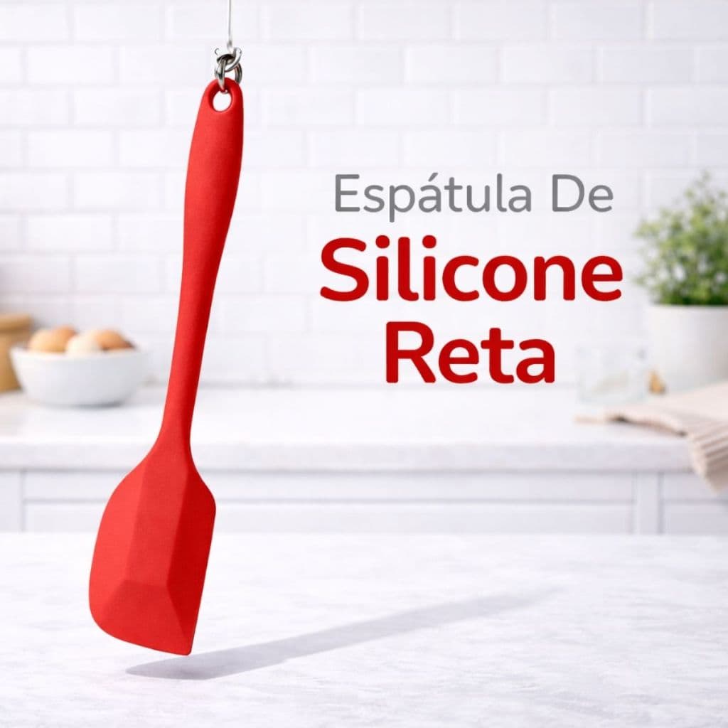 Espatula De Silicone Reta