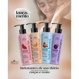 Hidratantes corporal e facial - Fruit Bell da Bell Corpus