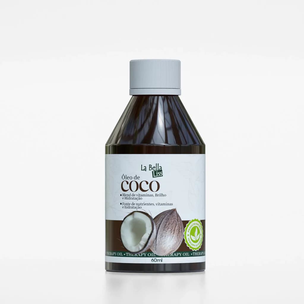 La Bella Liss - Óleo Capilar Reparador de Coco | Tratamento Capilar - 60ml