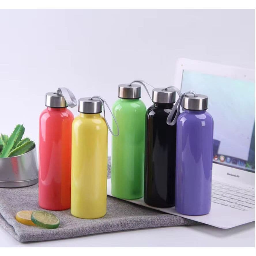 Garrafa de Água Plástica 500/600ml Reutilizável – Leve, Prática e Resistente
