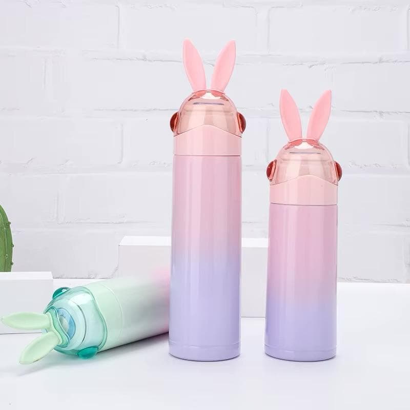 Garrafa Térmica Infantil Coelho Colorido 500ml