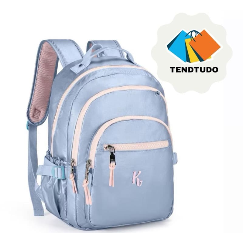 Mochila Costas Original Juvenil Feminina KIKA 2026+ Chaveiro do Macaquinho