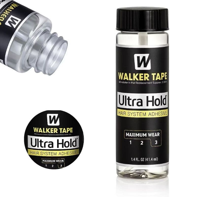 Cola Capilar Ultra Hold 41ml com Pincel – Wig, Prótese e Full Lace Walker Tape